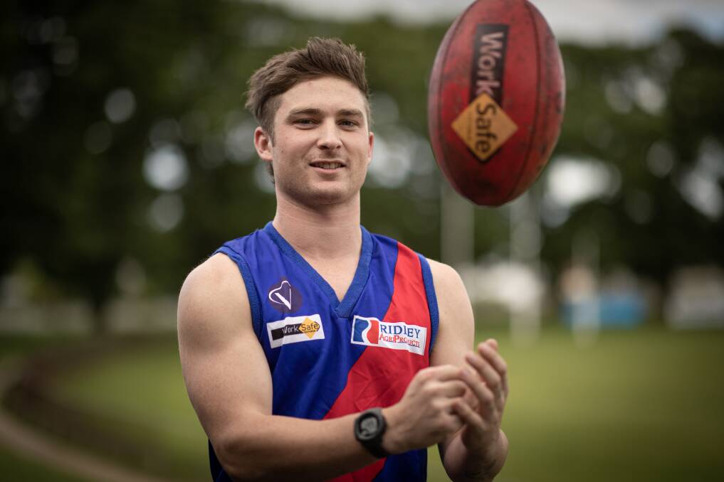 Luke McConnell is excited to play for Terang Mortlake in 2023. Picture by Sean McKenna 