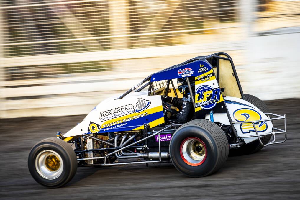 ZOOM ZOOM: Alex Ross racing in Darwin. He won the Chariots of Thunder wingless sprint section. Picture: Nakita Pollock 