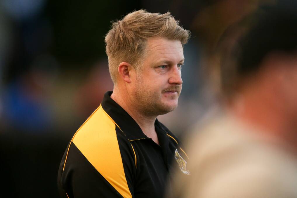 PLEASED: Portland coach Jarrod Holt has lifted his side to a 5-0 start to the season. Picture: Chris Doheny 