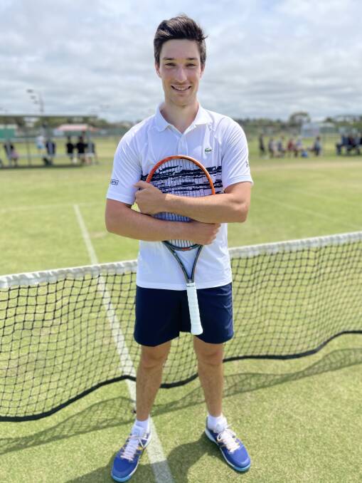 TRAVEL PLANS: Nick Jovanovski has an International Tennis Federation ranking and would like to play overseas. Picture: Justine McCullagh-Beasy 