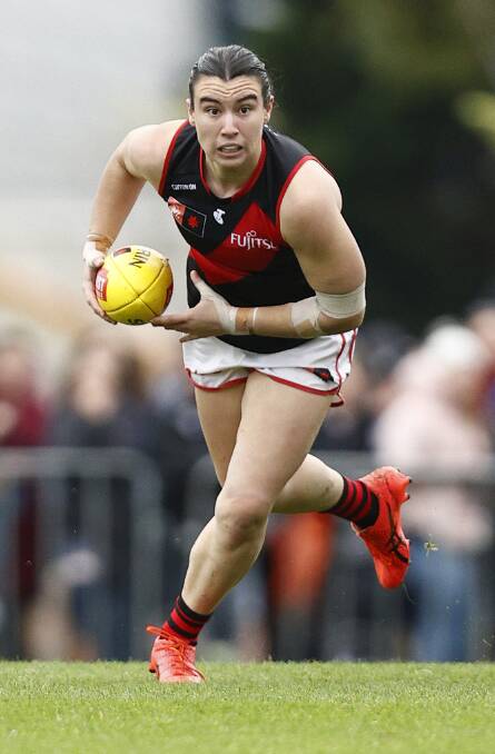 Bonnie Toogood backs AFLW's commitment to regional Victoria. Essendon will play a game at Warrnambool's Reid Oval on October 9. Picture by Getty Images 