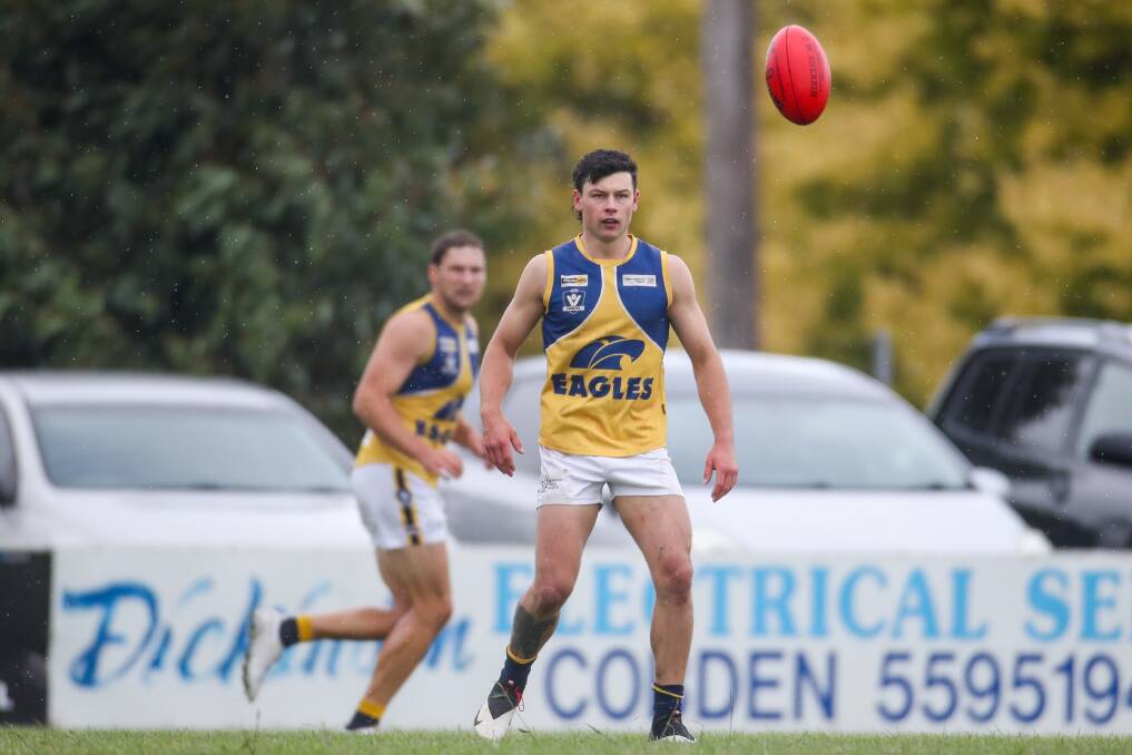 SIDELINED: Dion Johnstone will miss North Warrnambool Eagles' clash with South Warrnambool. Picture: Morgan Hancock 