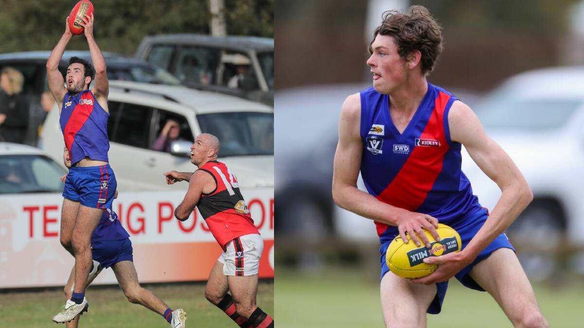 Alex Moloney and Rhys Buck will return to Terang Mortlake in 2023 in a boost for the Bloods' senior football side as it strives to climb the Hampden league ladder. 
