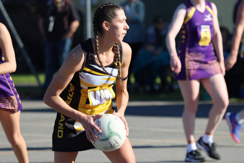 TIGER TIME: Madeline Stone was a consistent contributor for Portland on Saturday. Picture: Justine McCullagh-Beasy 