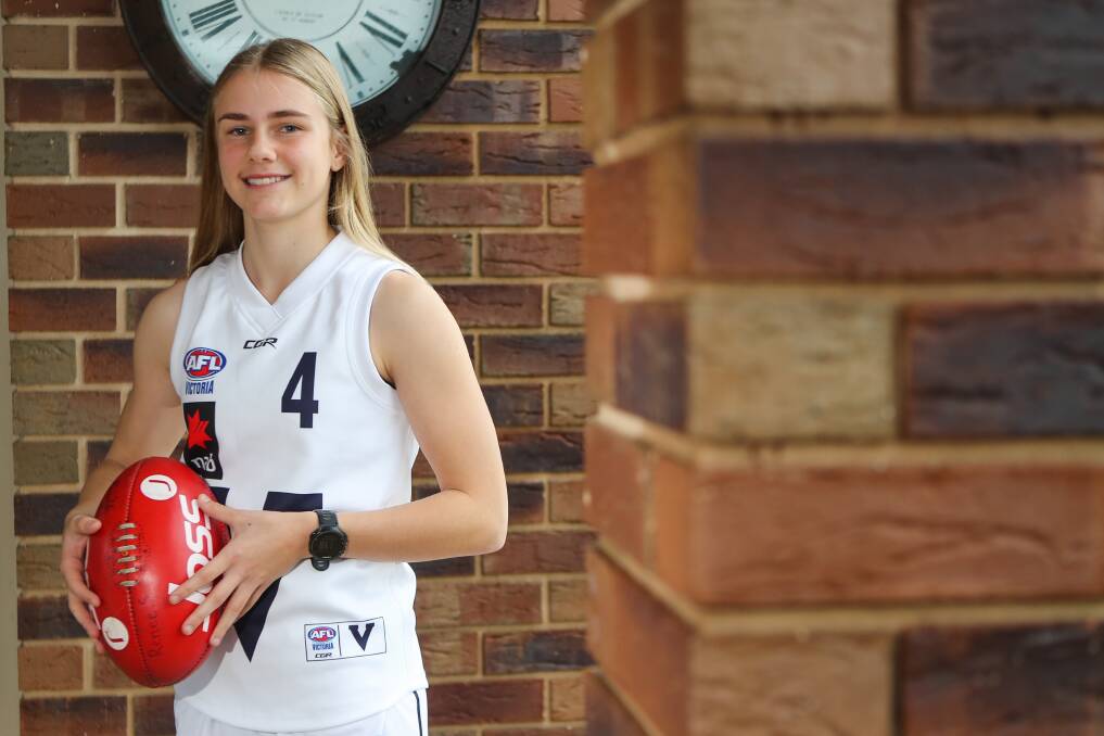 BUILDING LEADERSHIP: Vic Country representative Renee Saulitis is one of Greater Western Victoria Rebels' new vice captains. Picture: Morgan Hancock 