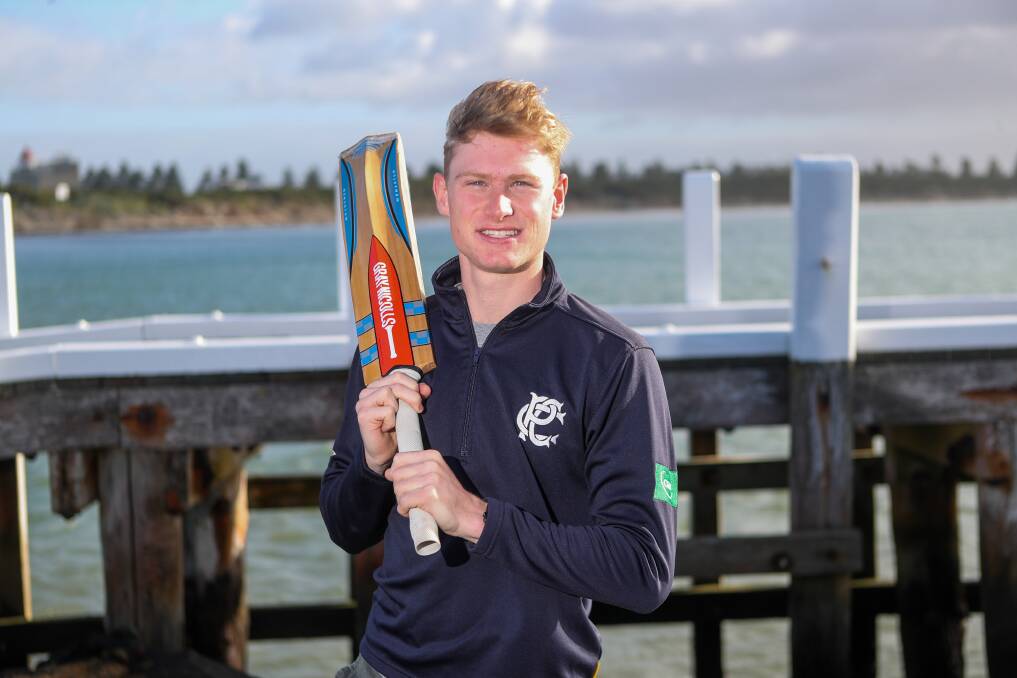 RUNS ON THE BOARD: Nick King has made four centuries for Prahran and hopes there's plenty more to come. Picture: Morgan Hancock 