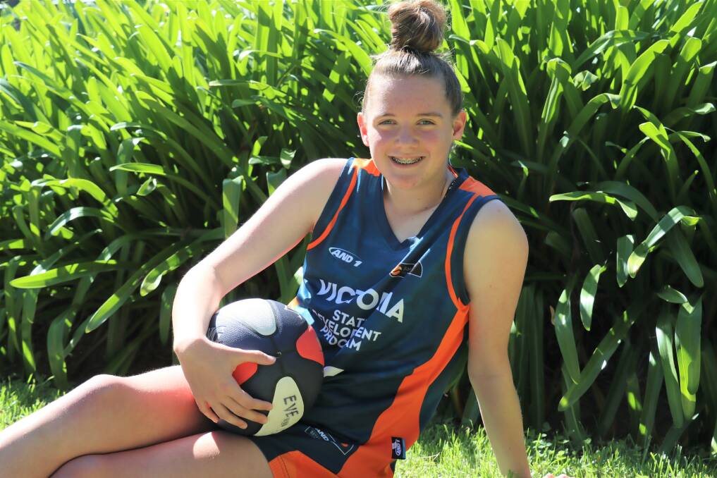 HIGH IQ: Eve Covey was picked in the Victorian team for her game nous. Picture: Justine McCullagh-Beasy 