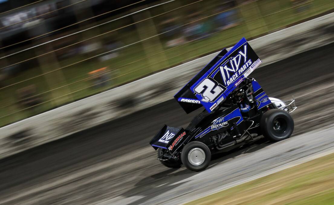 Lachlan McHugh is one of Australian sprintcars' most dynamic drivers. Picture by Morgan Hancock 
