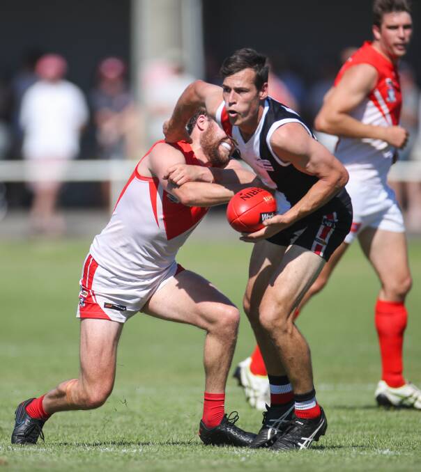 WELCOME BACK: Taylor McKenry will play his first senior game of the season for Koroit on Friday night. Picture: Morgan Hancock 