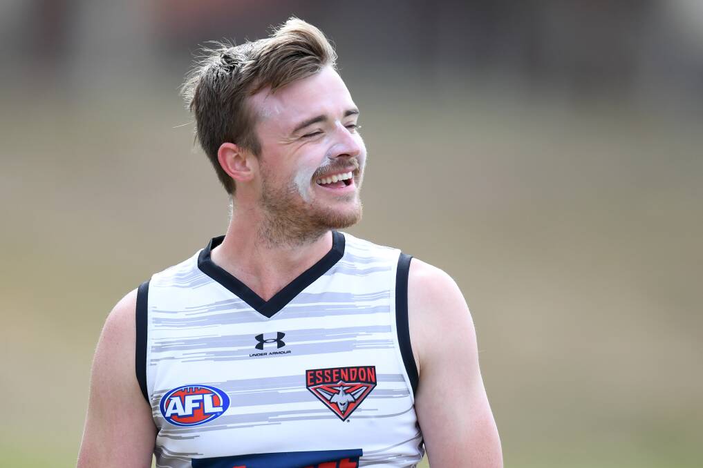 HAPPY TO BE BACK: Marty Gleeson has returned to an AFL environment and is loving it. Picture: Morgan Hancock 