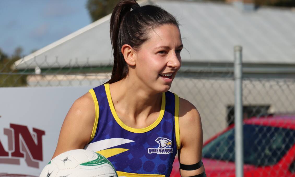 CONSISTENT: Rachael Batten was a steadying influence in North Warrnambool Eagles' backcourt. Picture: Justine McCullagh-Beasy 