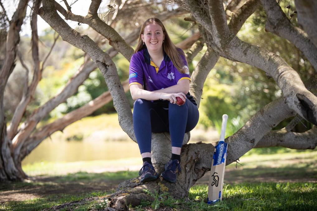Hawkesdale skipper Tara Elliott loves being part of the club's women's cricket program. Picture by Sean McKenna 
