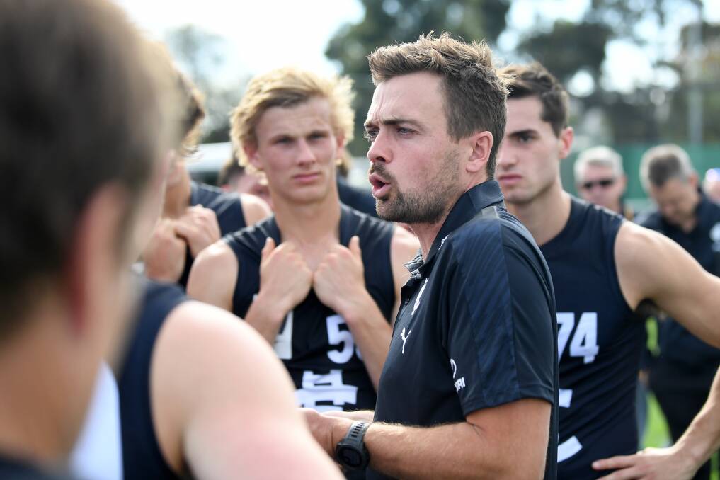 New Warrnambool coach Dan O'Keefe has coached NAB League club Geelong Falcons and VFL club Carlton and brings a wealth of experience to the Hampden league. Picture by Getty Images 
