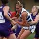 Olivia Fuller is playing ruck for a much-improved Geelong Cats side. Picture by Getty Images 