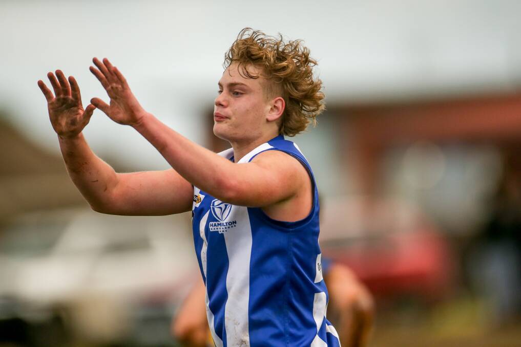 Hamilton Kangaroos are excited about Jack Jennings' progression as a footballer. File picture 