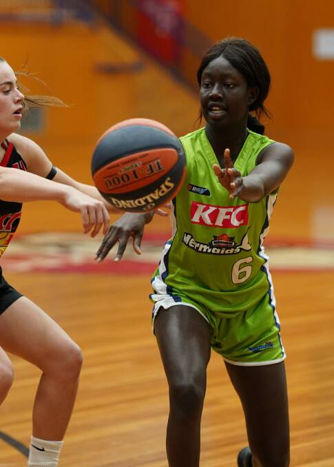 HANDY ADDITION: Juina Lual will play for Warrnambool Mermaids against Western Port Steelers on Saturday night. Picture: Larry Lawson