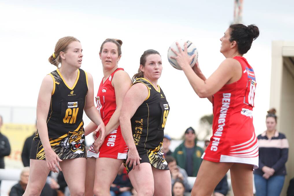 ON HOLD: Merrivale and Dennington netballers will have to wait until 2021 to play again. Picture: Mark Witte 