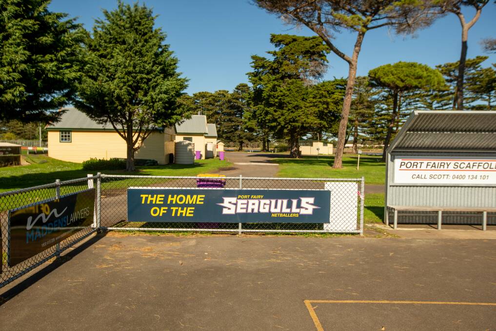 COURT TIME: Port Fairy's netball courts will host the 2021 Hampden league grand final. Picture: Chris Doheny 