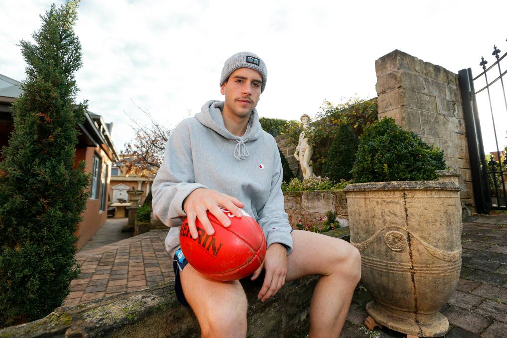 MULTI-TALENTED: Football is Liam Herbert's priority but he could suit up for Warrnambool Seahawks in the CBL if the opportunity arises. Picture: Anthony Brady 