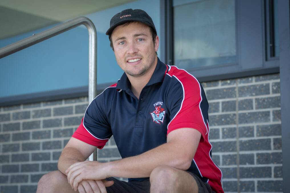 Lewis Taylor will make his highly-awaited return for Terang Mortlake on Saturday. Picture by Sean McKenna 