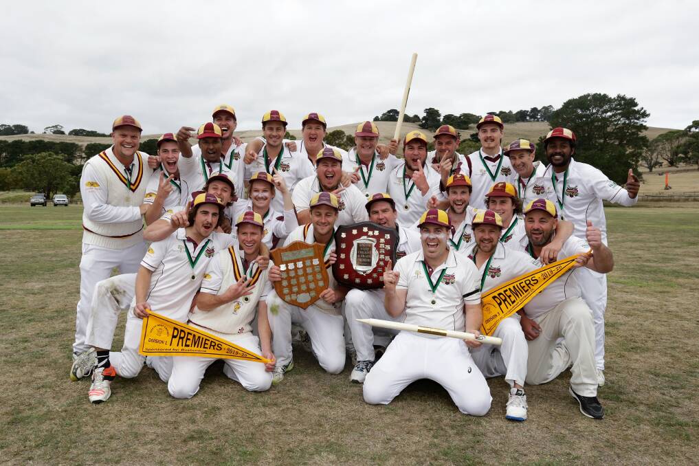 TOO GOOD: Pomborneit won the division one and division three premierships in the South West Cricket league last season. Picture: Mark Witte 