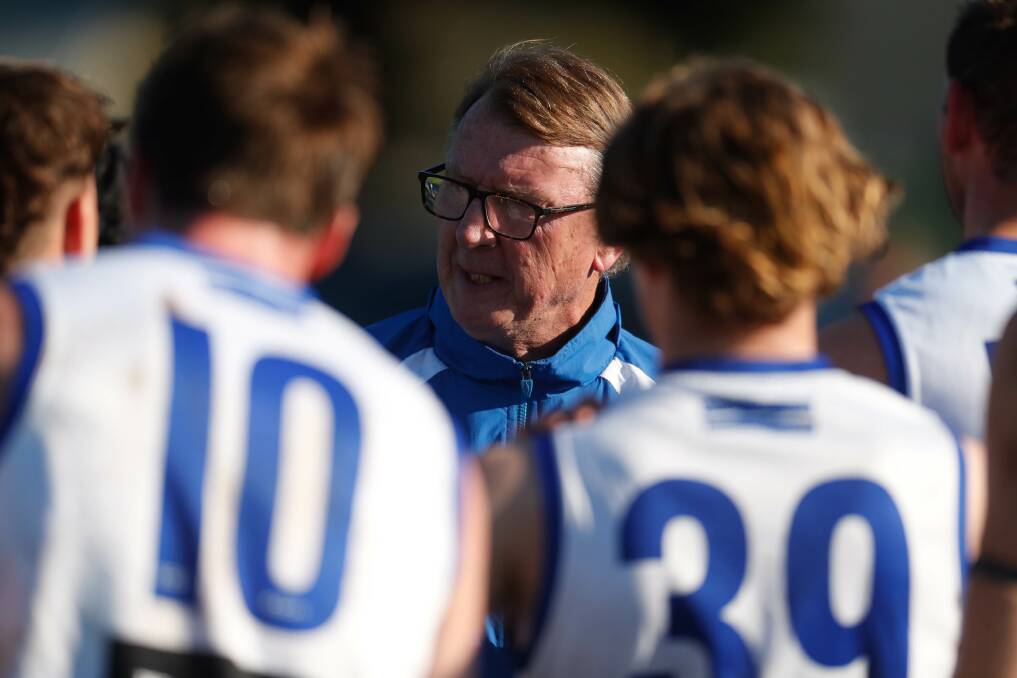 FOUR MORE GAMES: Gerard FitzGerald will see out the 2021 Hampden league season as Hamilton coach. Picture: Chris Doheny