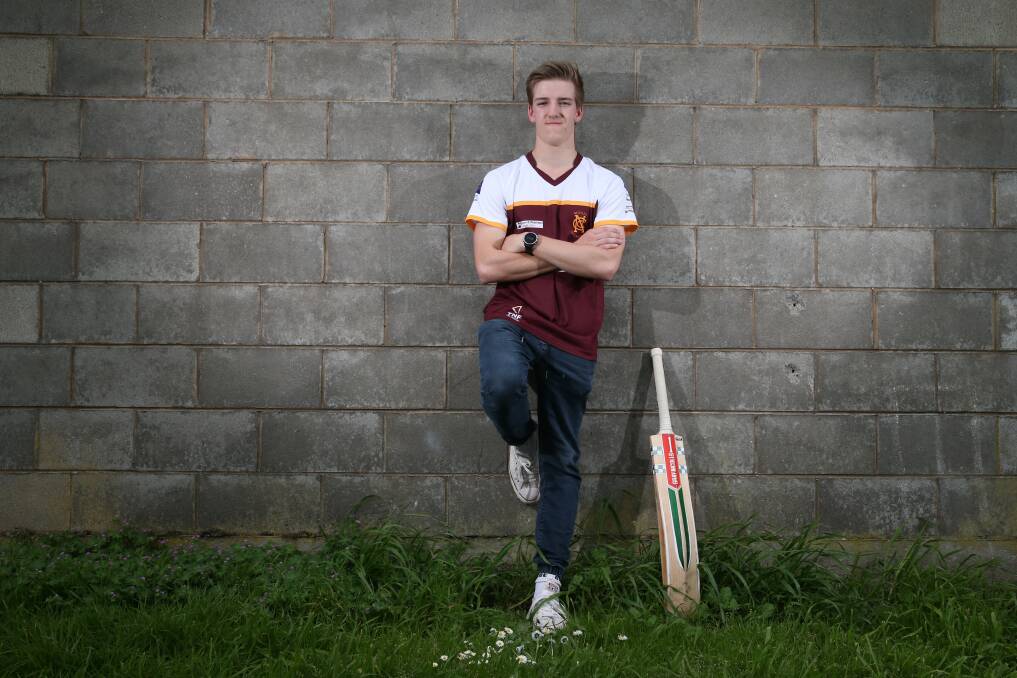 BUSY: Nestles recruit Will Ringin is combining cricket with his work in the police force. Picture: Mark Witte 
