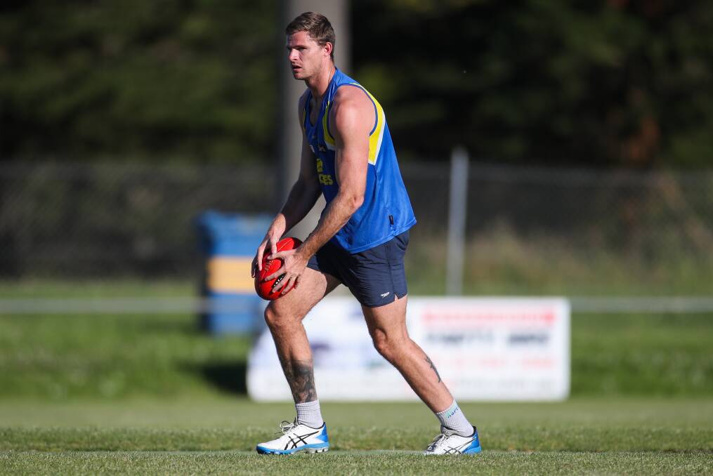 AFL EXPERIENCE: West Coast premiership player Nathan Vardy will be a dangerous proposition for Hampden league rivals after joining North Warrnambool Eagles for the 2022 season. Picture: Morgan Hancock 