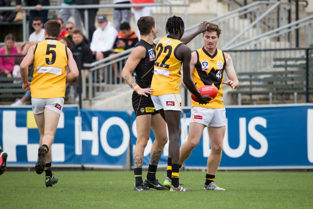 TIGER TIME: Scott Carlin wants to make more appearances for Werribee. Picture: Belinda Vitacca 