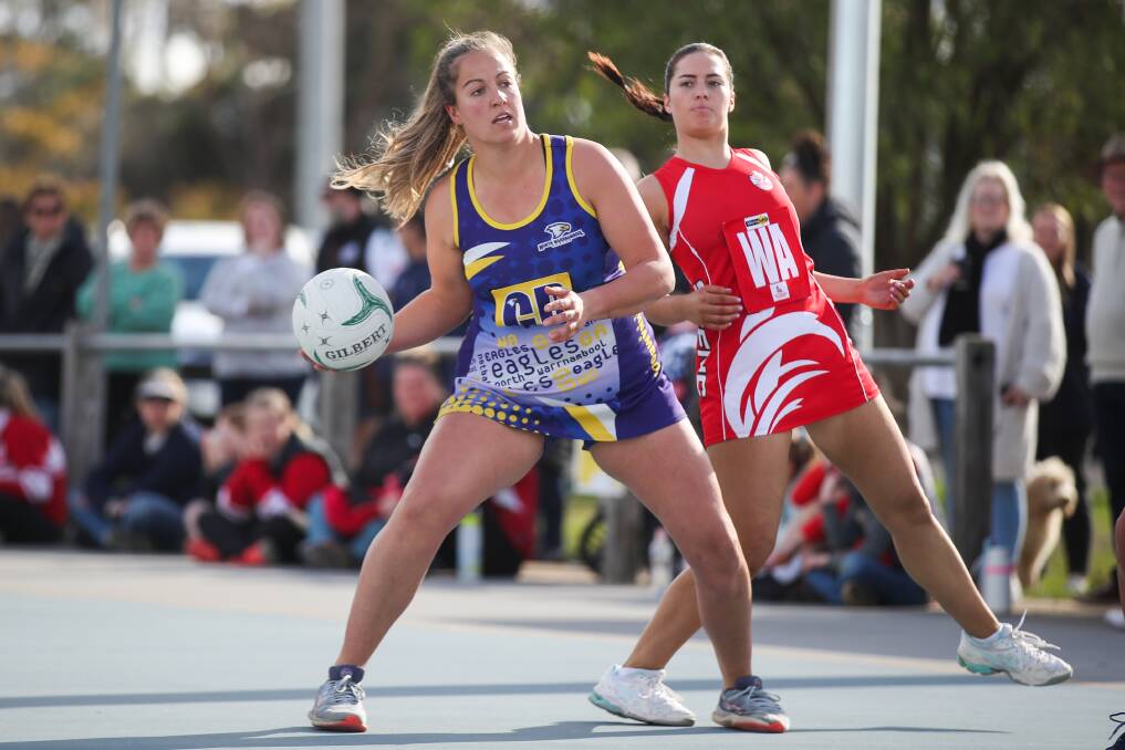 STEPPING UP: North Warrnambool Eagles will need a player to replace Jordyn Murphy in defence. Picture: Morgan Hancock 
