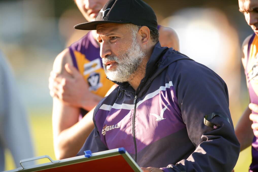 LEADER: Port Fairy coach Winis Imbi says he has a duty of care to his players. Picture: Chris Doheny 