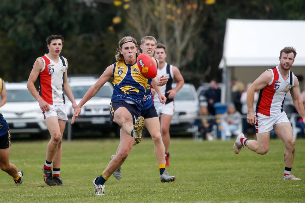 REP CHANCE: Jett Bermingham will miss North Warrnambool Eagles' round six clash due to NAB League commitments. Picture: Anthony Brady 