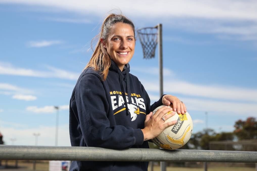 HOME SWEET HOME: Maddison Smedts is excited to play for North Warrnambool Eagles in 2022 after returning from Western Australia. Picture: Morgan Hancock 