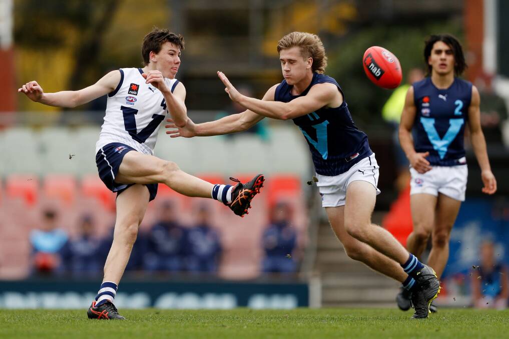 STANDOUT: Finn O'Sullivan is playing for Vic Country at the AFL under 16 championships. Picture: Getty Images