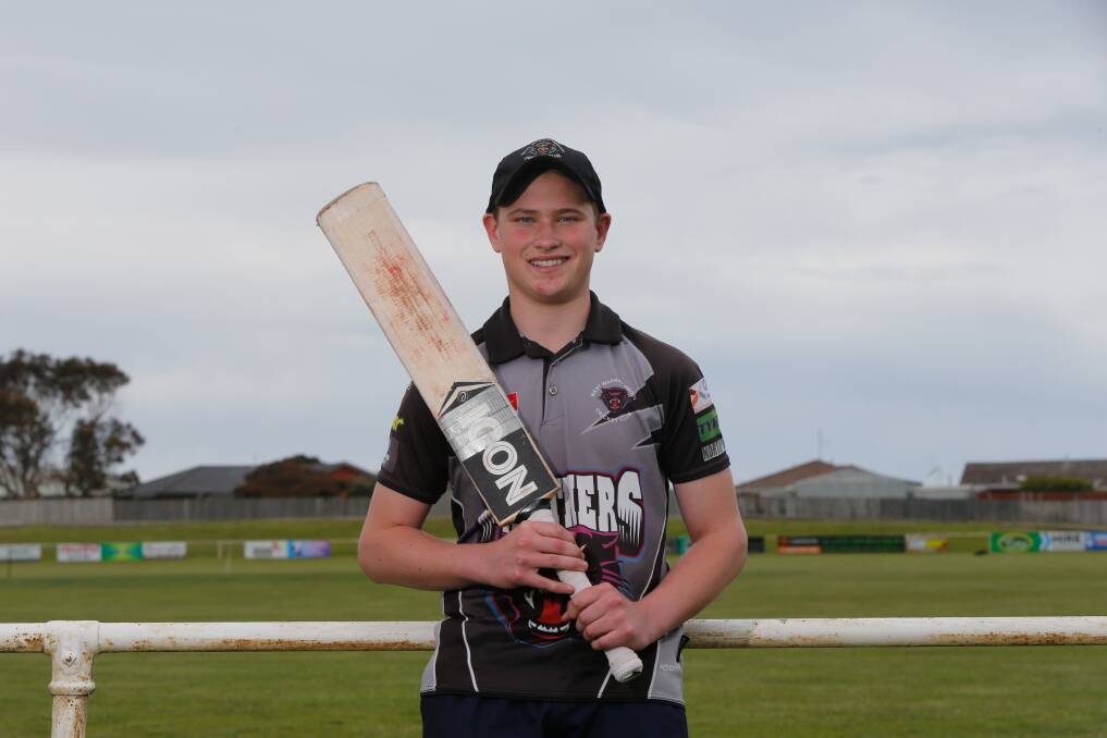 STEADY: Joe Nyikos impressed with the bat for West Warrnambool. Picture: Mark Witte 