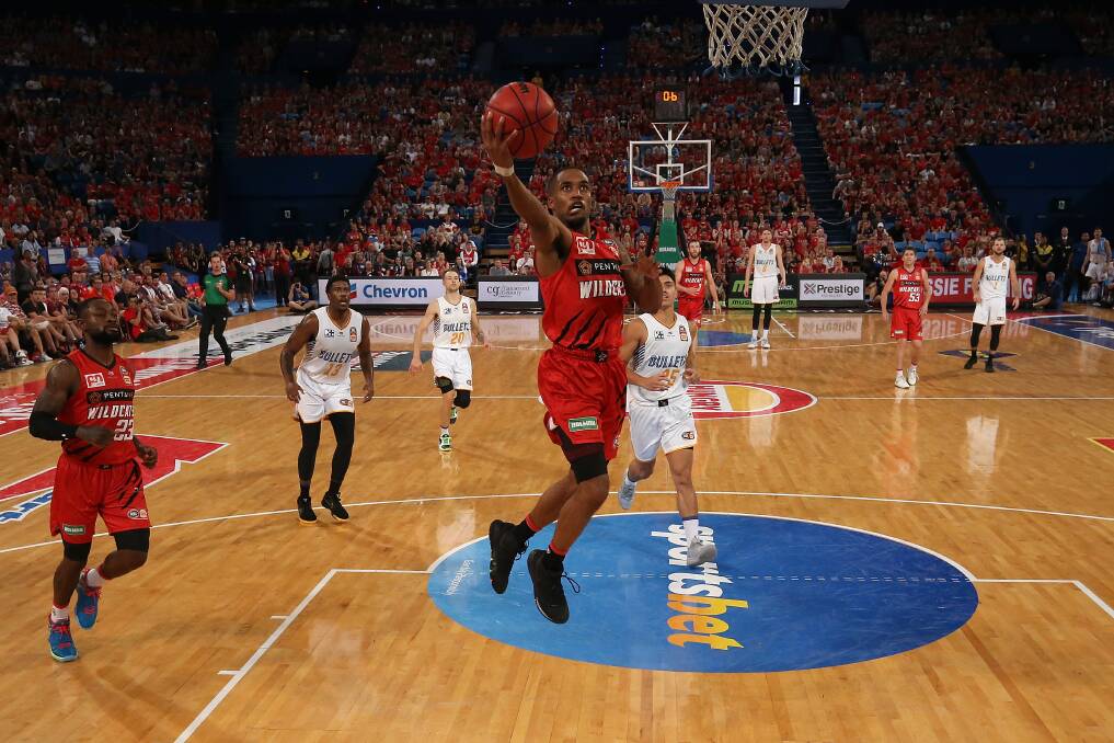 CROWD-PLEASER: Bryce Cotton will entertain Perth Wildcats' fans for another three seasons. Picture: Getty Images 