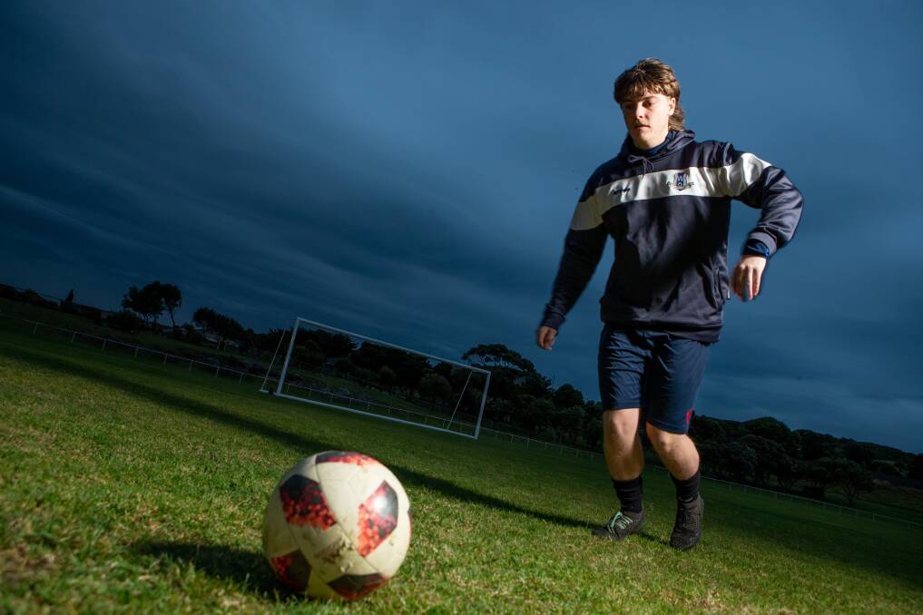 HOME AGAIN: Cam Jennings is back in Warrnambool Rangers' colours. Picture: Chris Doheny 