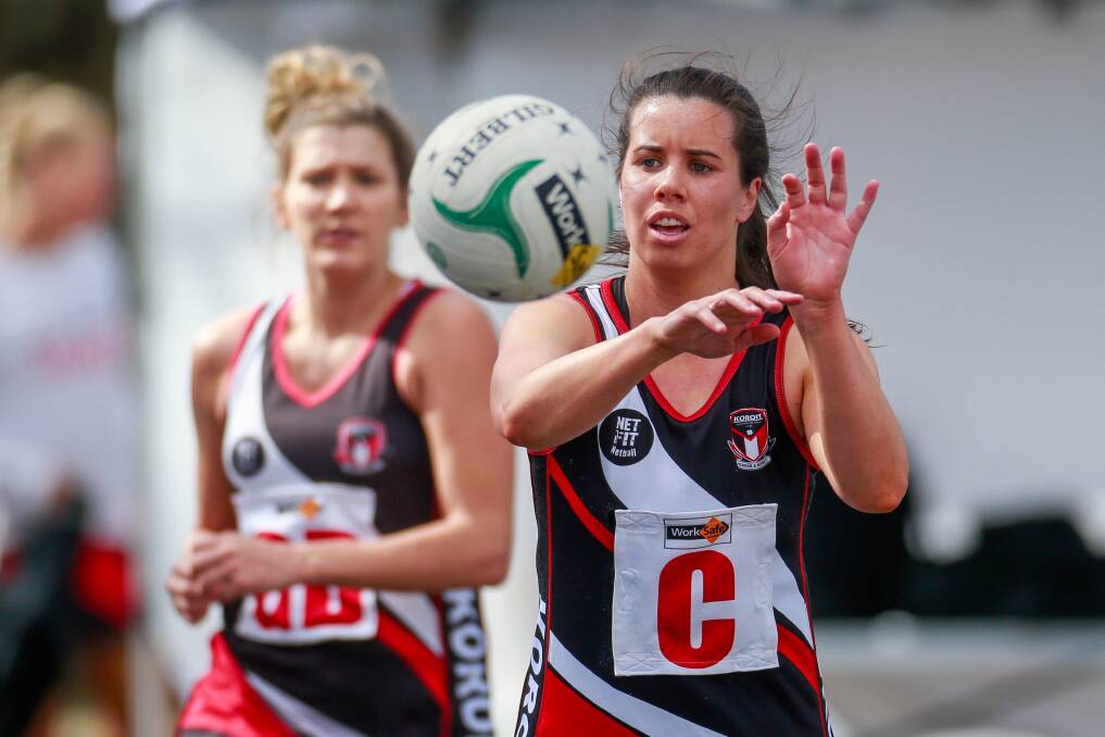 INFLUENTIAL: On-court leader Emily-Rose Finnigan will add experience to Koroit's line-up in 2022. Picture: Morgan Hancock 