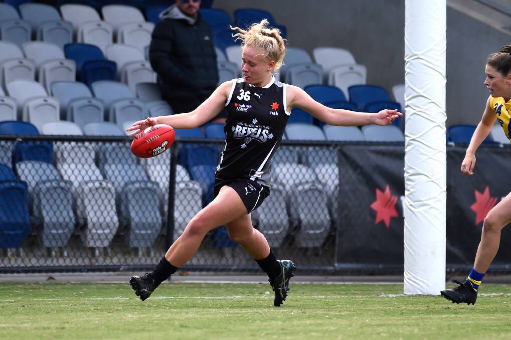 AT HOME: Mitzi Adamson feels comfortable at NAB League level but is always looking for ways to improve. Picture: Adam Trafford