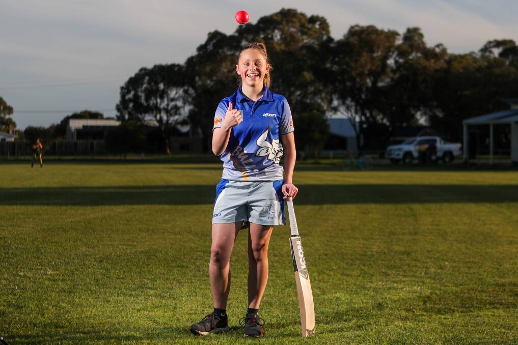 SUMMER FUN: Hannah Rooke is working on all facets of her cricket game. Picture: Morgan Hancock 