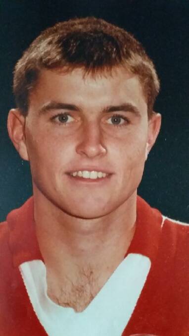 FLASHBACK: A young Mark Owen in his South Warrnambool days. 