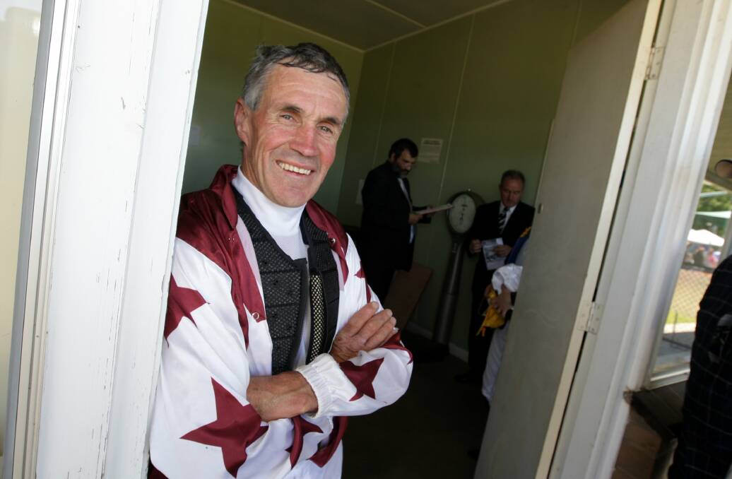 STILL INVOLVED: Neville 'Nifty' Wilson might have hung up his silks but he's remained committed to the racing industry. 