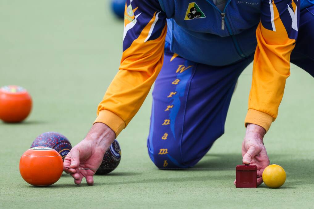 NOT MEASURING UP: Social distancing has forced Bowls Australia to ban practice as the nation grapples with the coronavirus pandemic. Picture: Morgan Hancock 