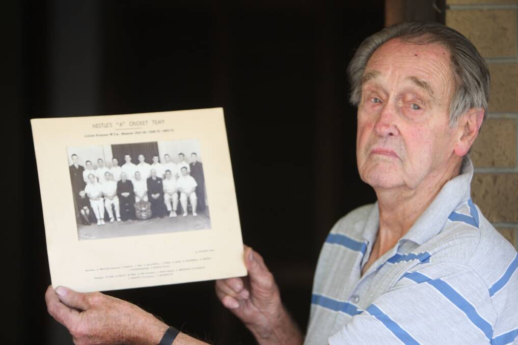 LASTING LEGACY: Nestles and Wesley cricketer Ken Isles, pictured in 2014, passed away recently. 