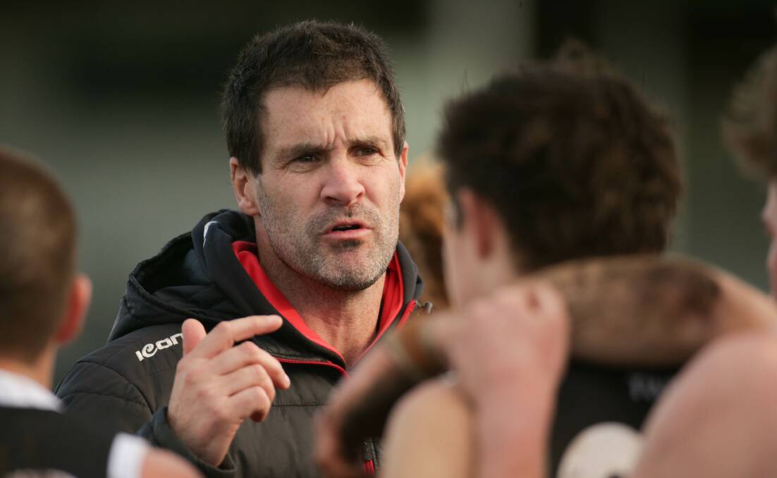 NEW CHALLENGE: Chris McLaren has recommitted as Koroit coach for season 2022. Picture: Chris Doheny 