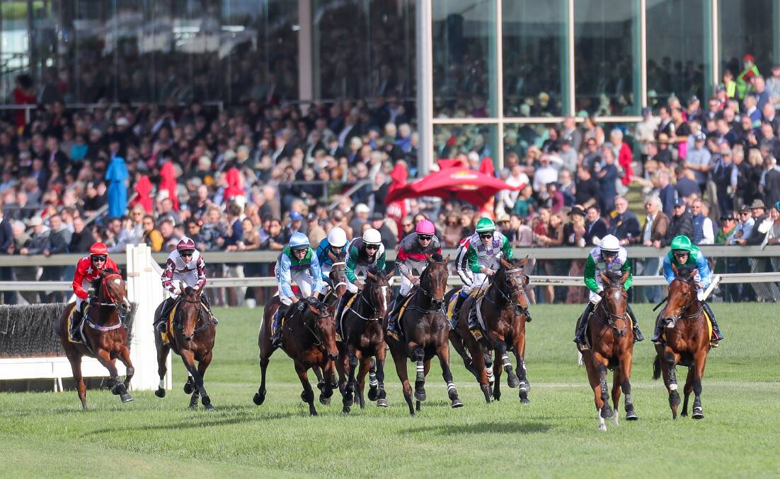 OFF AND RACING: Crowds will return to the May Racing Carnival in 2021. Picture: Morgan Hancock 