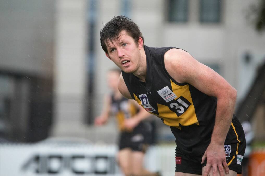 SAME COLOURS, NEW CLUB: Angus Clarke will swap Werribee's guernsey for Portland's yellow and black in 2020. Picture: Belinda Vitacca Photography, Werribee Football Club
