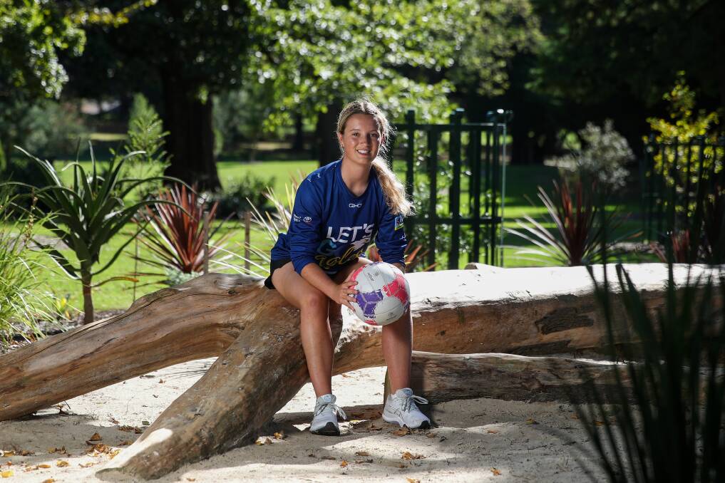 NEXT STEP: Nikiah Thomas would love to cement a spot in North Warrnambool Eagles' open netball side. Picture: Morgan Hancock 