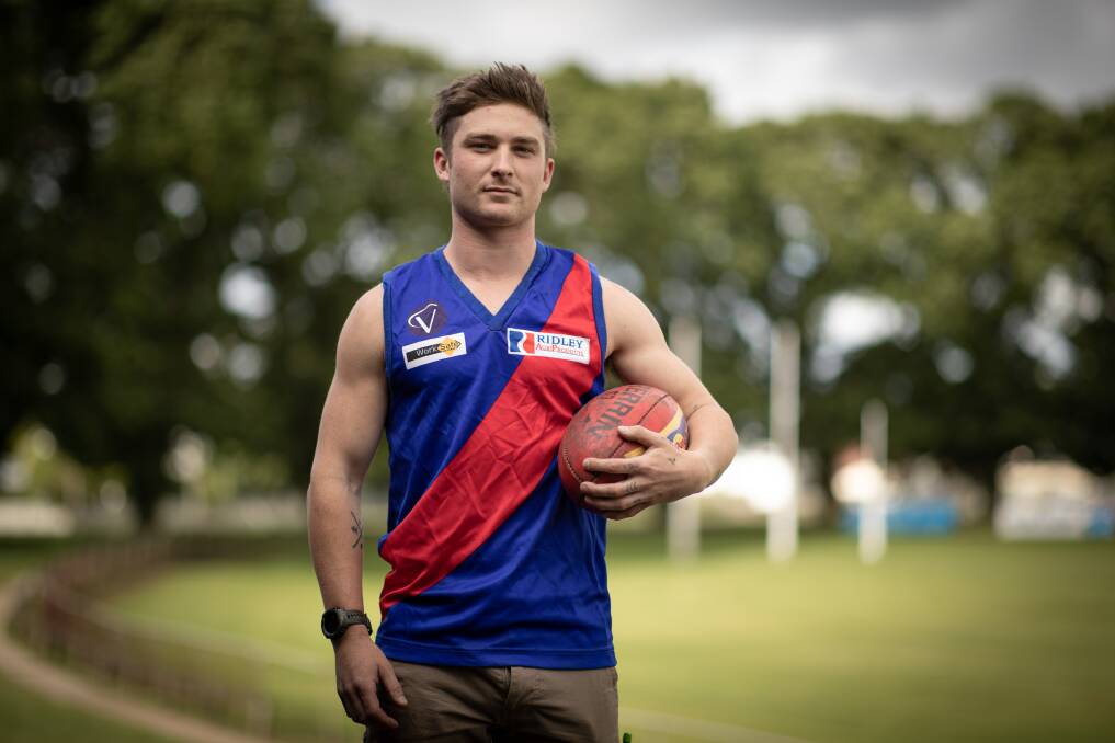 Luke McConnell will play a midfield-forward role for Terang Mortlake. Picture by Sean McKenna 