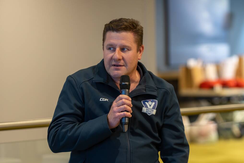 AFL Western District's Jason Muldoon is overseeing a revised player points system in his football region. Picture by Eddie Guerrero 
